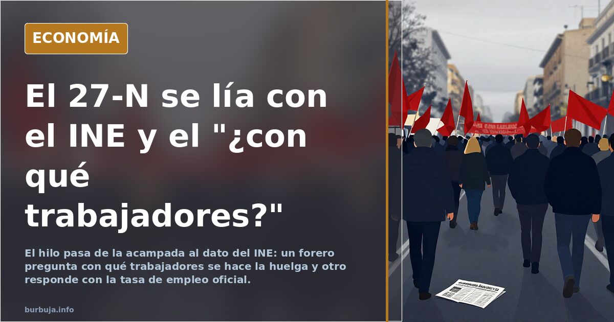 UGT, CCOO y otros sindicatos convocan huelga general y barajan el 27 de noviembre