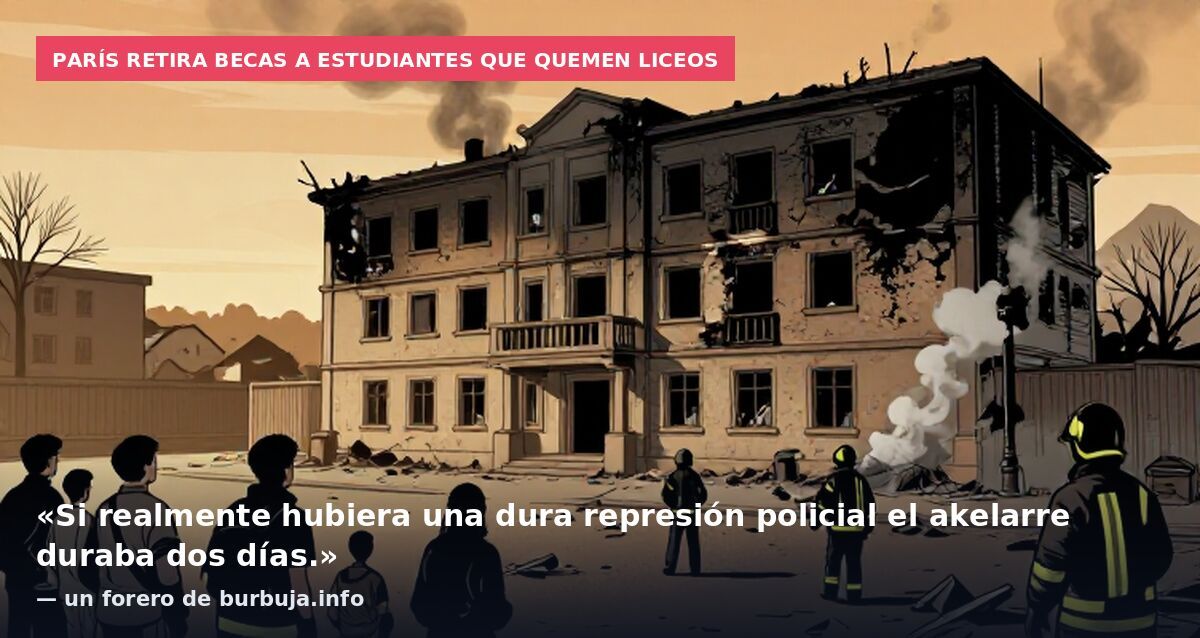 Hilo Oficial Seguimiento disturbios Francia martes 6 de Octubre: "La policía teme manifestación masiva de estudiantes, anarquistas, extrema derecha, .