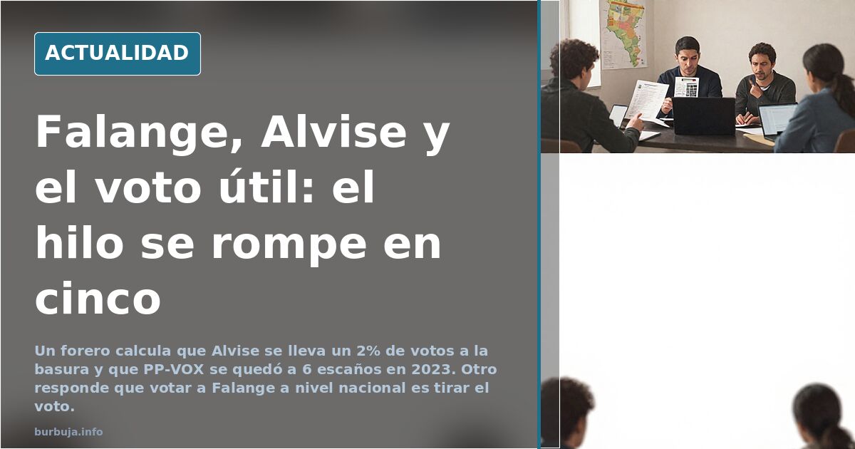 ¿Hay algo más absurdo que un falangista hoy en día?