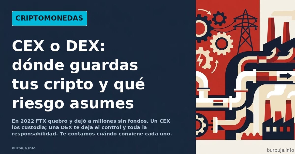La mayoría de la gente en cripto tiene sus fondos donde no debería