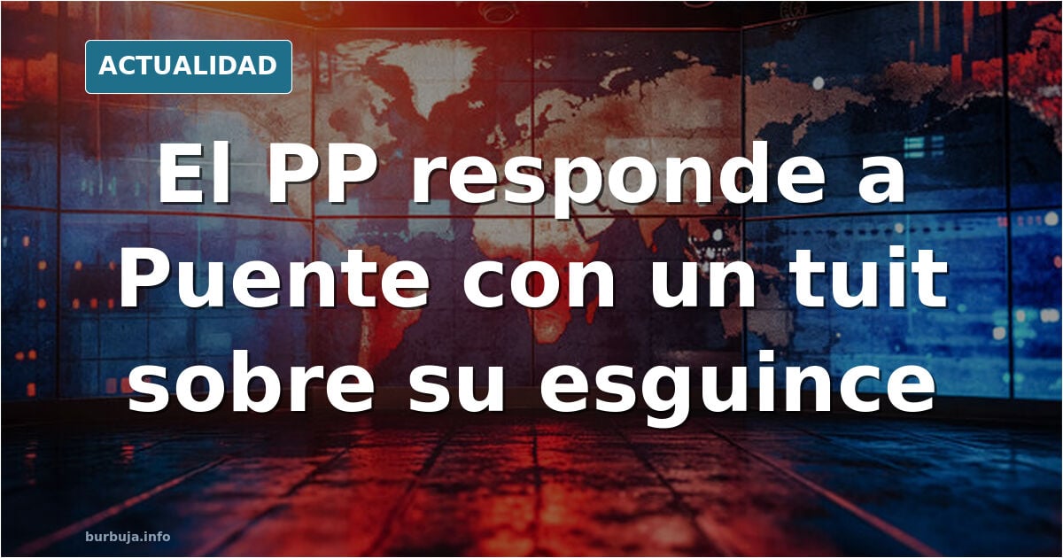 El PP por fin se quita los complejos. Atento a este tuit.