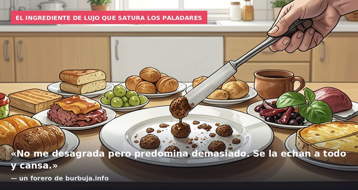 ¿A quién le gusta el sabor de la trufa?