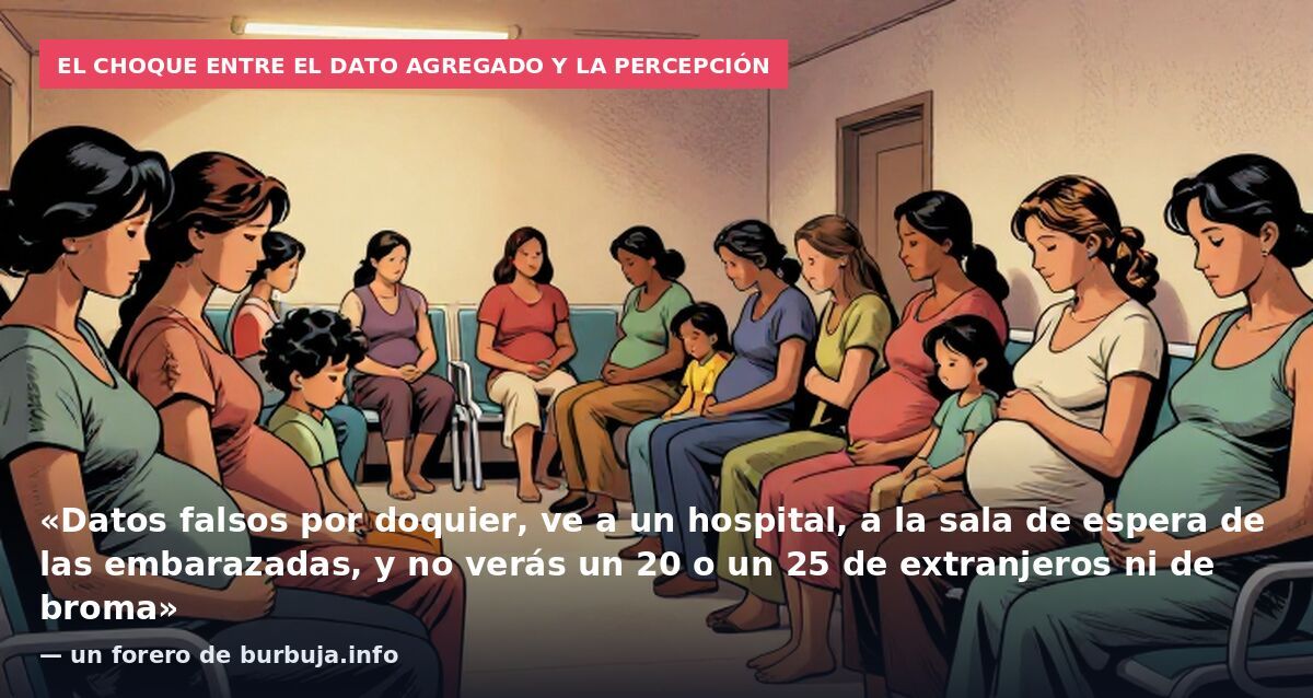 Estadística de nacimientos: diferencias por origen materno en España