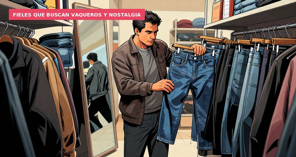 Fieles que buscan vaqueros y nostalgia