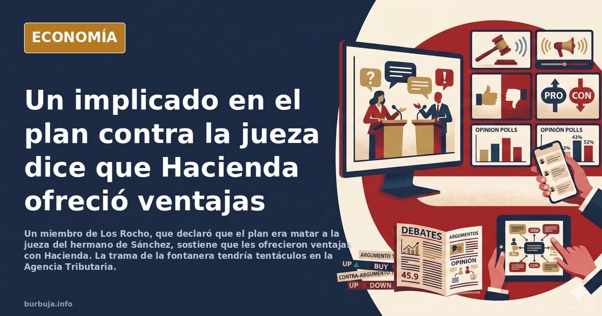 Mafia: El miembro de Los Rocho que dice que el plan era apiolar a la juez del hermano de Sánchez sostiene que les ofrecieron ventajas con Hacienda.