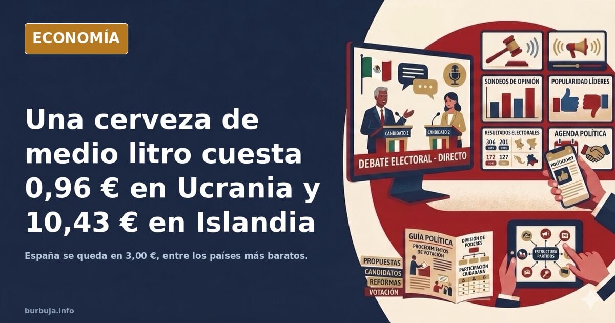¿Cuánto cuesta una cerveza en Europa?