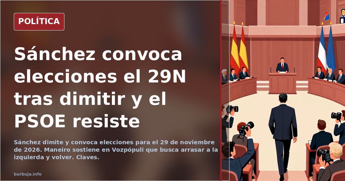 El desahucio de Sánchez (Gorka Maneiro en Vozpópuli)
