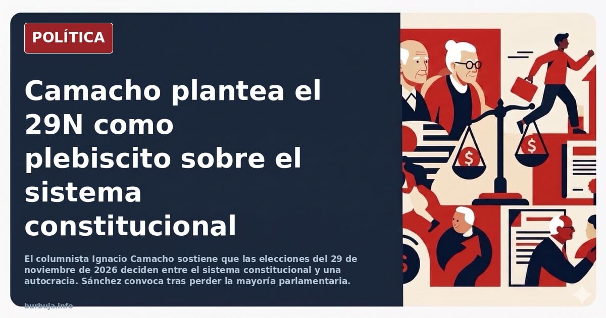 Fin de ciclo o fin de régimen (Ignacio Camacho en El ABC)