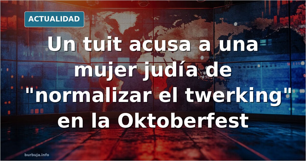Judía  va a la oktoberfest a subvertir un poquito y la gente pone cara de asco
