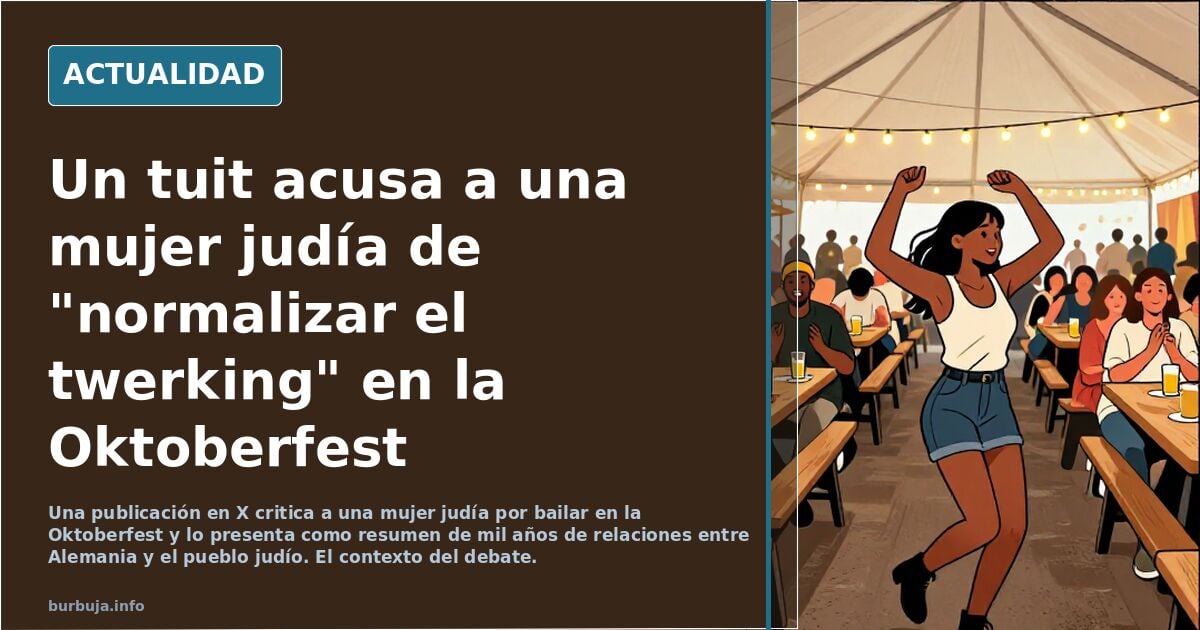 alubia va a la oktoberfest a subvertir un poquito y la gente pone cara de ardor de estomago