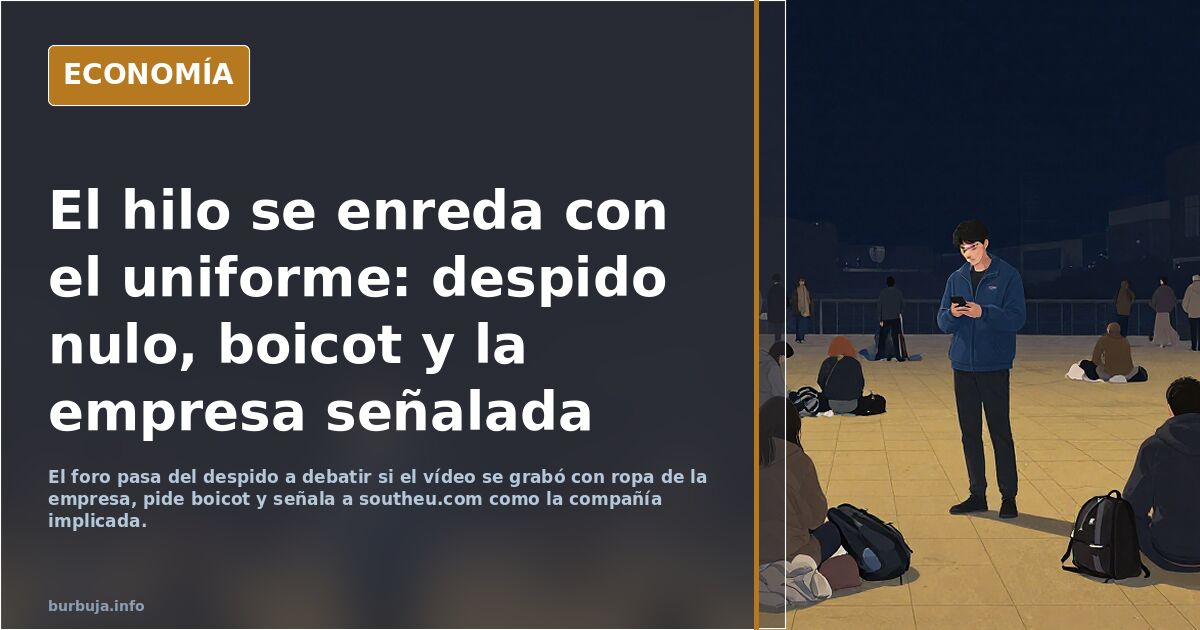El chaval que se metió en La Puerta del Sol para llamar vagos a los que estaban allí sin trabajar, ha sido despedido de su trabajo.