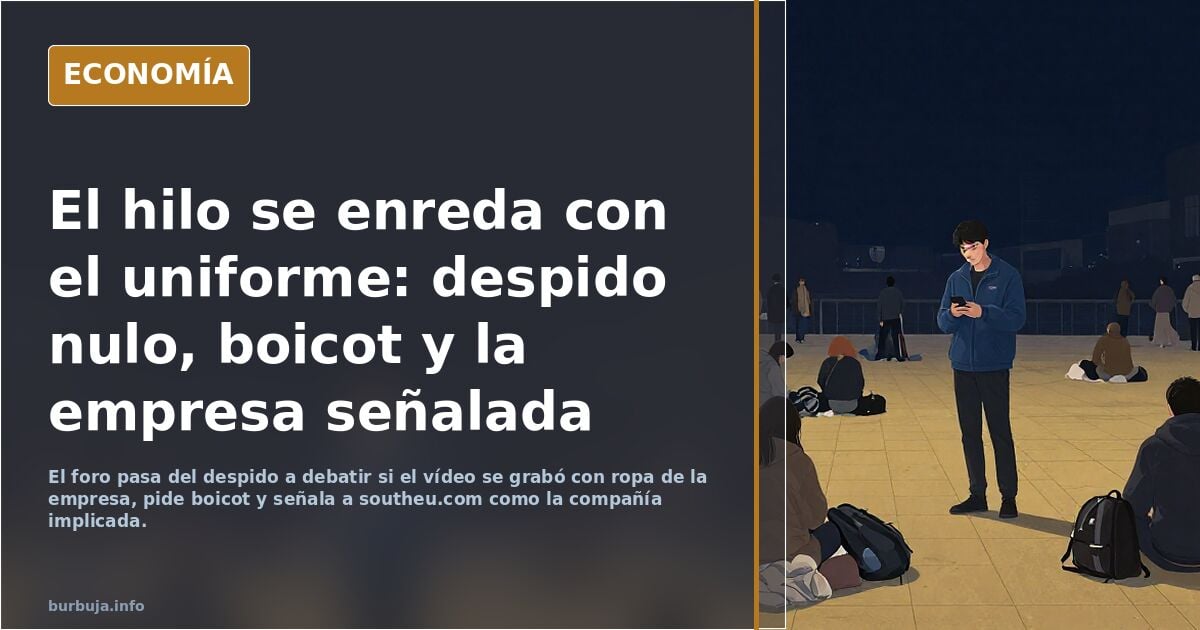 El chaval que se metió en La Puerta del Sol para llamar vagos a los que estaban allí sin trabajar, ha sido despedido de su trabajo.