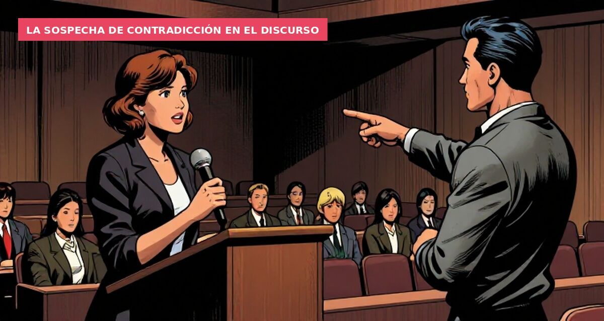 La sospecha de contradicción en el discurso