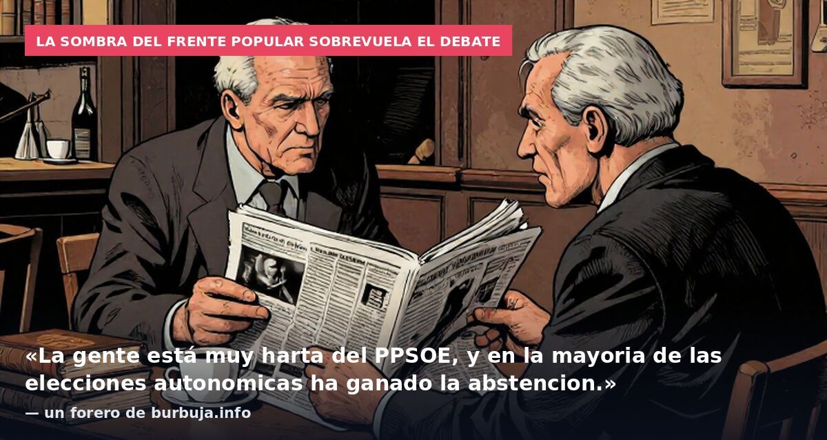 Es imposible que el PSOE gane las elecciones sin amañar las. No le dan los números.