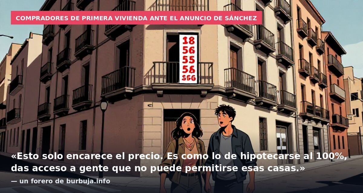 URGENTE:Pedro Sanchez anuncia 50.000€ para comprar la primera vivienda.