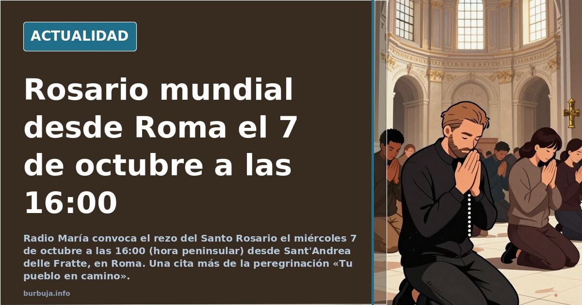 Santo Rosario desde Italia con la Familia Mundial de Radio María