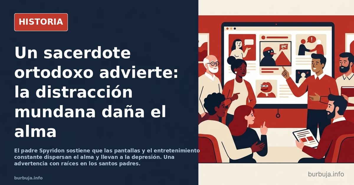 TU TV Y TU TELÉFONO ESTÁN DAÑANDO TU ALMA (Padre Spyridon)