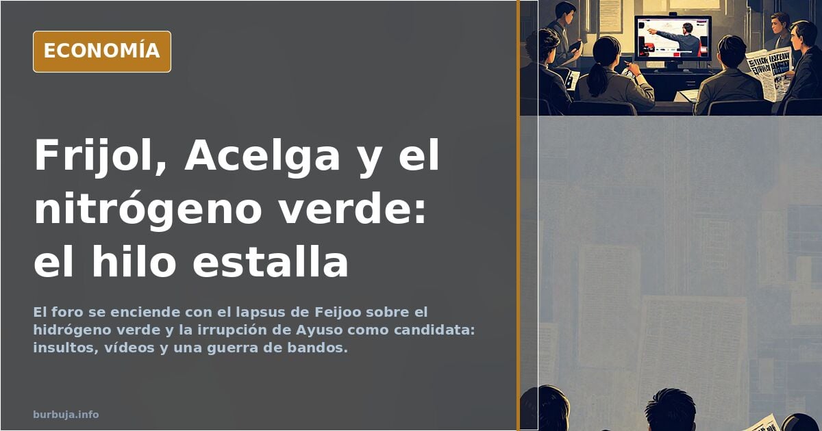 Acelga Frijol hablando de NITRÓGENO VERDE