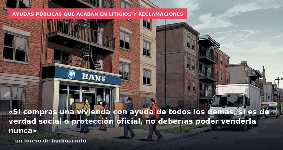 Brutal: Los que usen el prestamo del gobierno para financiar la compra no podran vender la vivienda a precio de mercado NUNCA