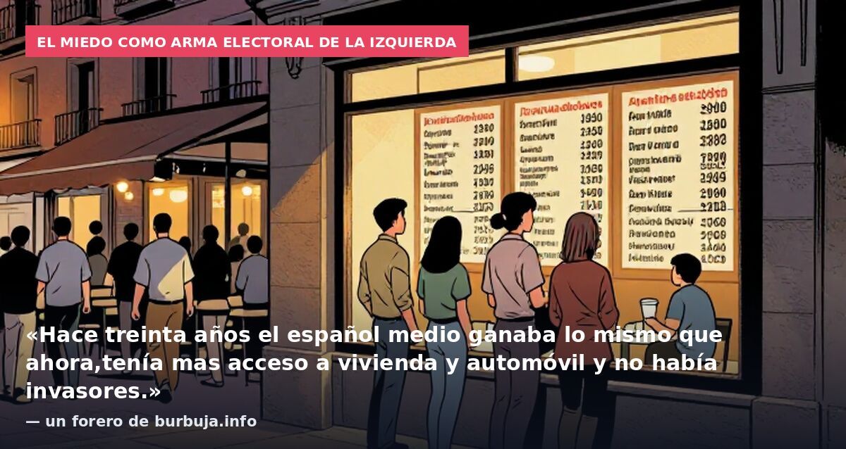 Si gana la derecha y ultraderecha, España retrocedera 30 años