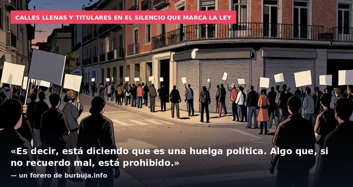 María Jesús Montero: «Las huelgas generales se convocan contra los gobiernos. En este caso, la huelga general se convoca contra la oposición».
