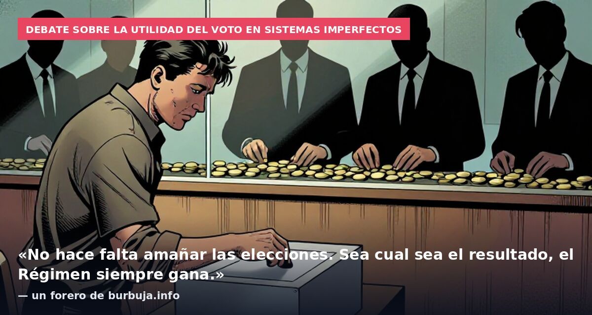 Nada ha cambiado. ABSTENERSE sigue siendo un DEBER MORAL INEXCUSABLE
