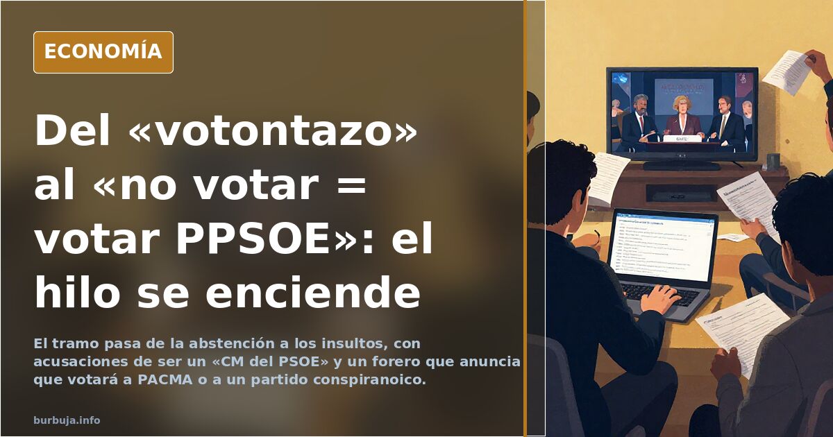 Nada ha cambiado. ABSTENERSE sigue siendo un DEBER MORAL INEXCUSABLE