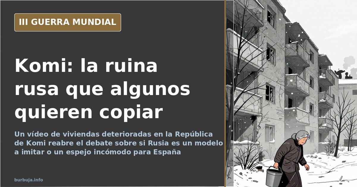 Komi, el espejo ruso que incomoda a España