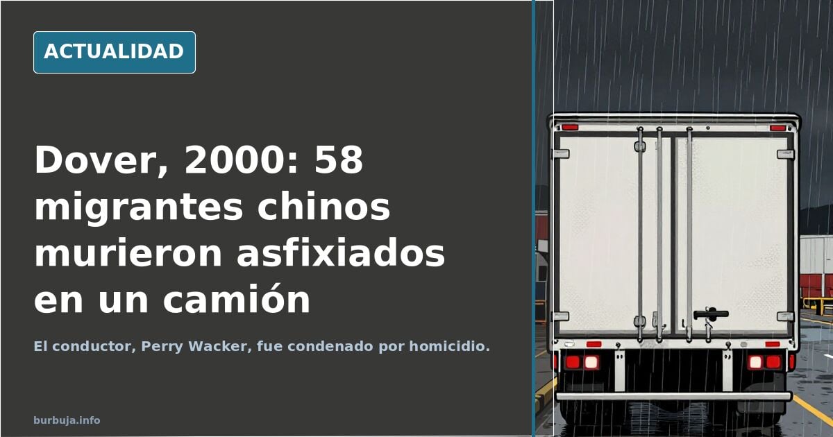 58 personas fallecen en intento de cruce clandestino a Reino Unido