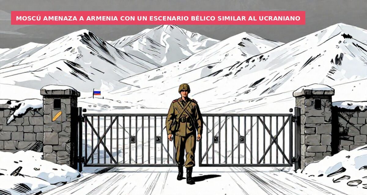 Moscú amenaza a Armenia con un escenario bélico similar al ucraniano