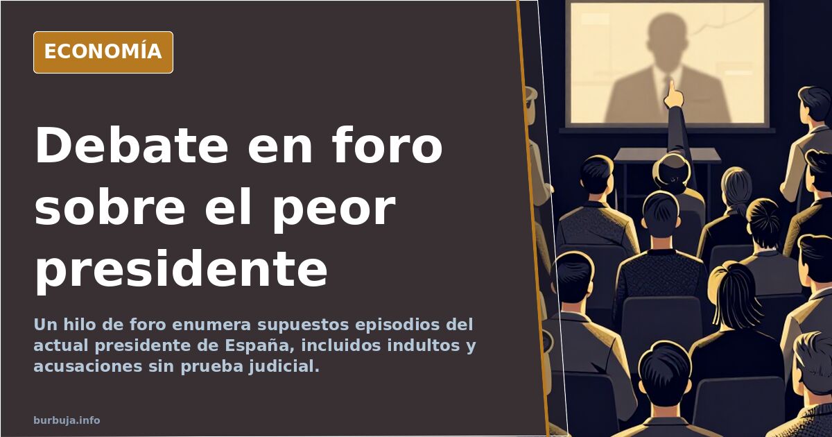 Ilustración editorial de un atril vacío en un hemiciclo con escaños desordenados bajo luz dorada