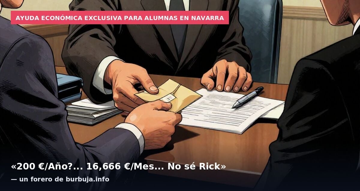 El Gobierno de Navarra dará 200 euros al año a las chicas que estudian grados de ciencias, tecnología, ingeniería o matemáticas