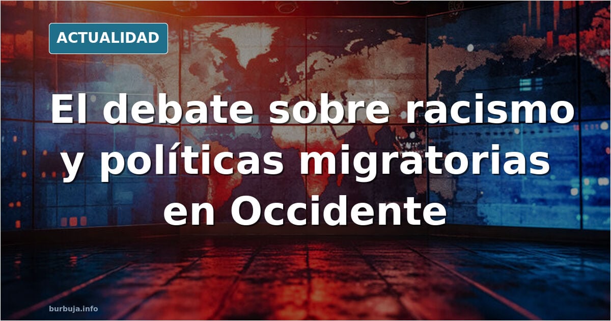 Los occidentales no somos racistas , el resto de razas SI.