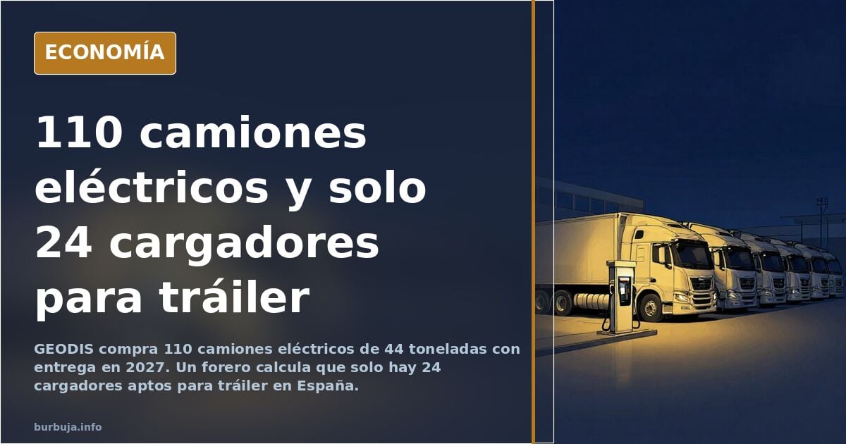 GEODIS Orders 110 Electric Trucks for 2027 Delivery