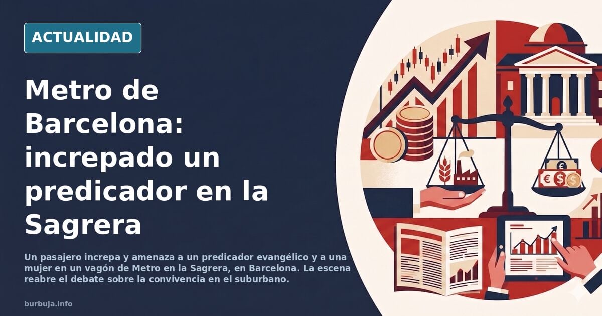 Debate teológico en el Metro de Barcelona: un blasfemo y un predicador evangélico cara a cara