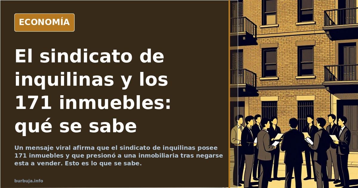 171! Viviendas tiene el sindicato de inquilinas en propiedad