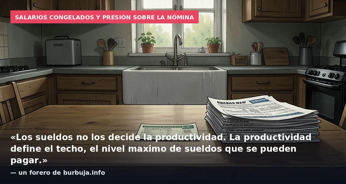 El Estado se come ya el 54% del coste de un salario...