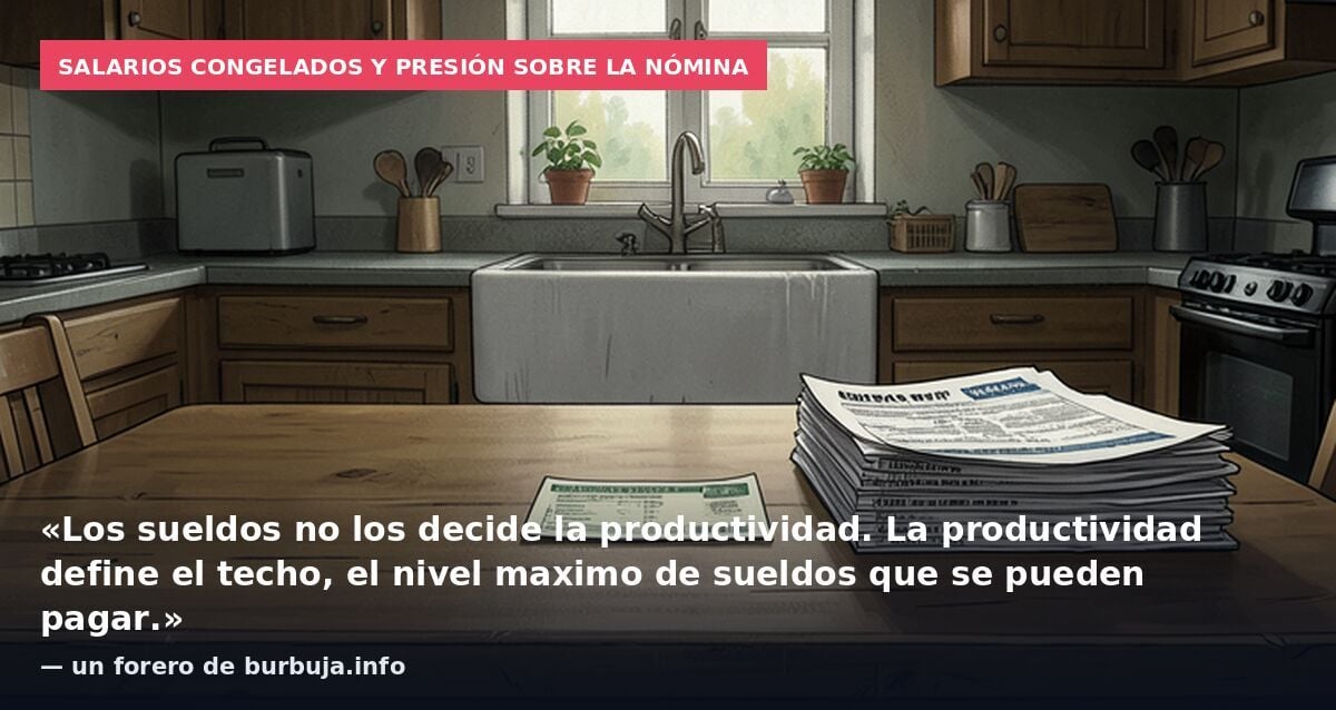 El Estado se come ya el 54% del coste de un salario...