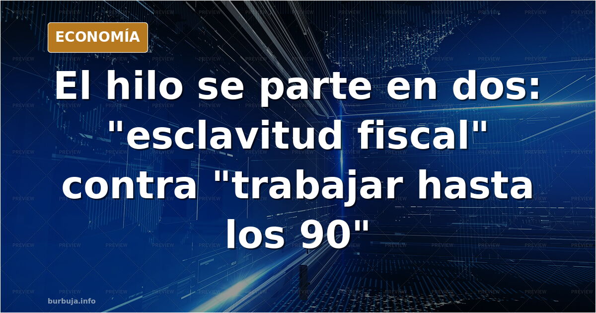 El Estado se come ya el 54% del coste de un salario...