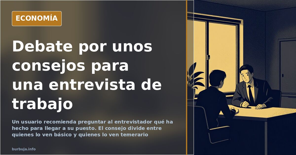 Debate por unos consejos de entrevista atribuidos a Espinosa de los Monteros