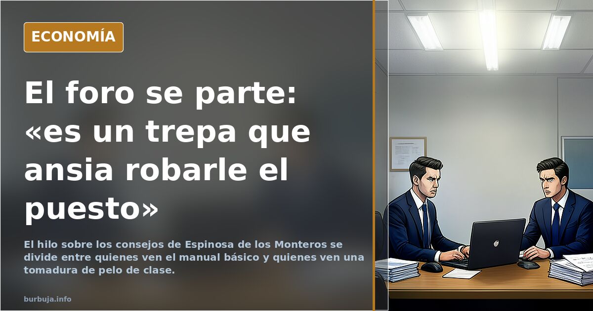 Espinosa de los Monteros te da consejos para una entrevista de trabajo. TIENES QUE VERLO PORQUE ES DEMASIADO...