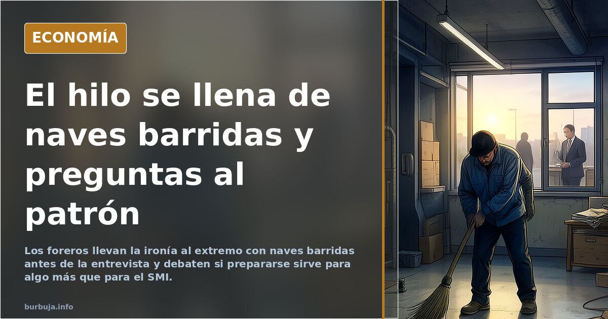 El hilo se llena de naves barridas y preguntas al patrón