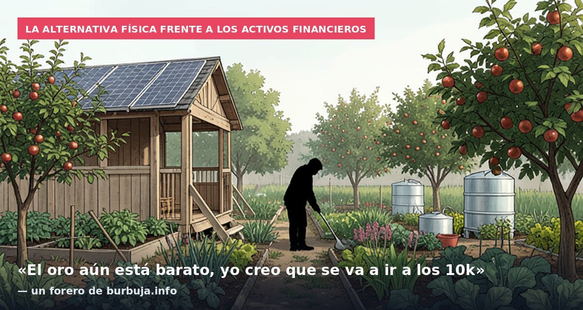 Si no te refugias en oro ni metales ni vivienda.... Qué queda?