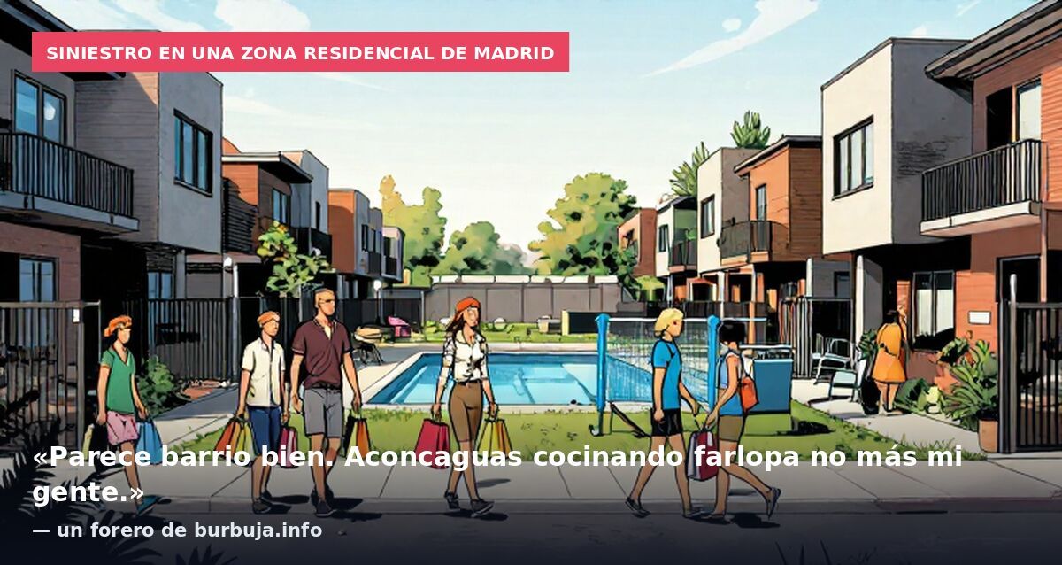 Explota una vivienda en Madrid