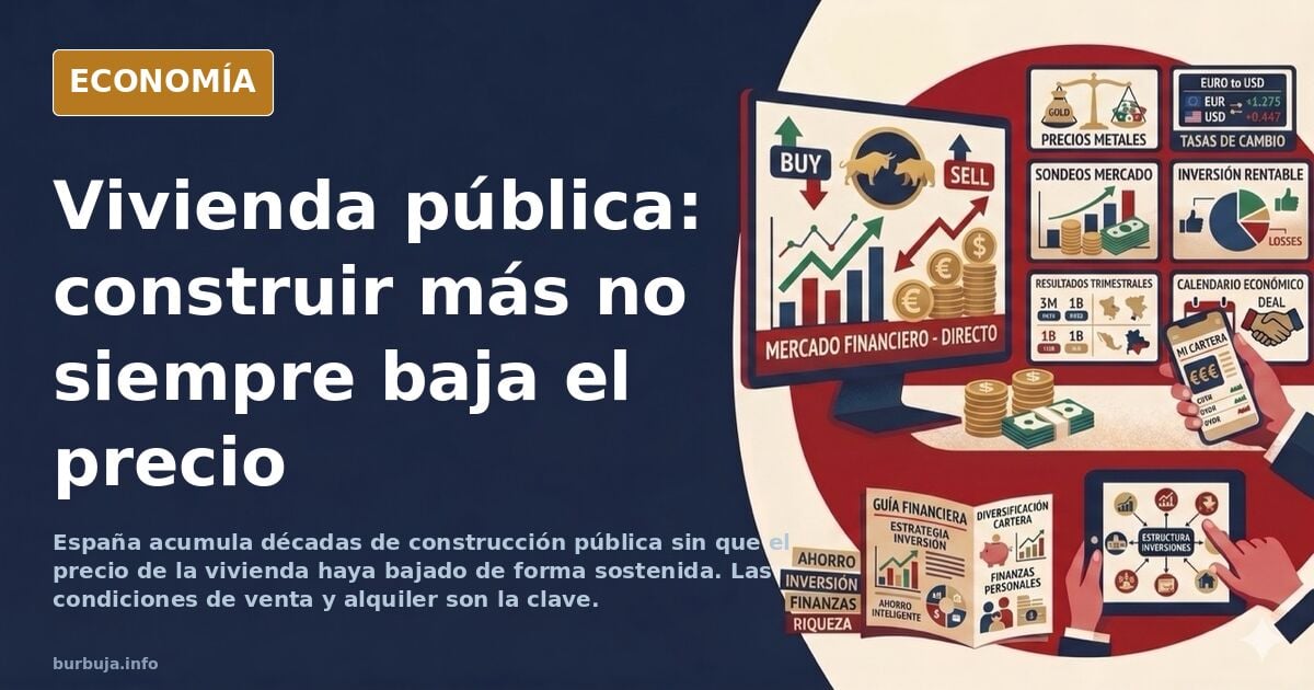 ¿Contruir VPO?. Quizás, pero....