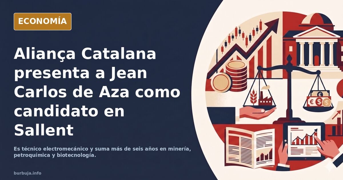 Alianza Catalana presenta a su nuevo líder político catalán, Jean Carlos de Aza