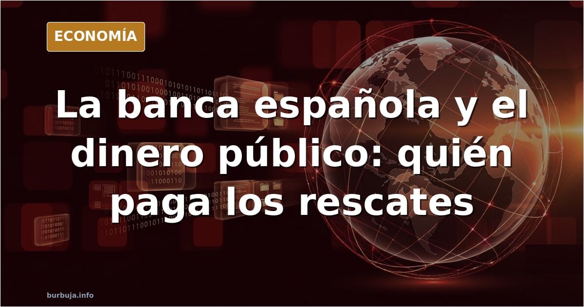 El dinero público no es de nadie : por eso la banca española no devuelve lo que debe