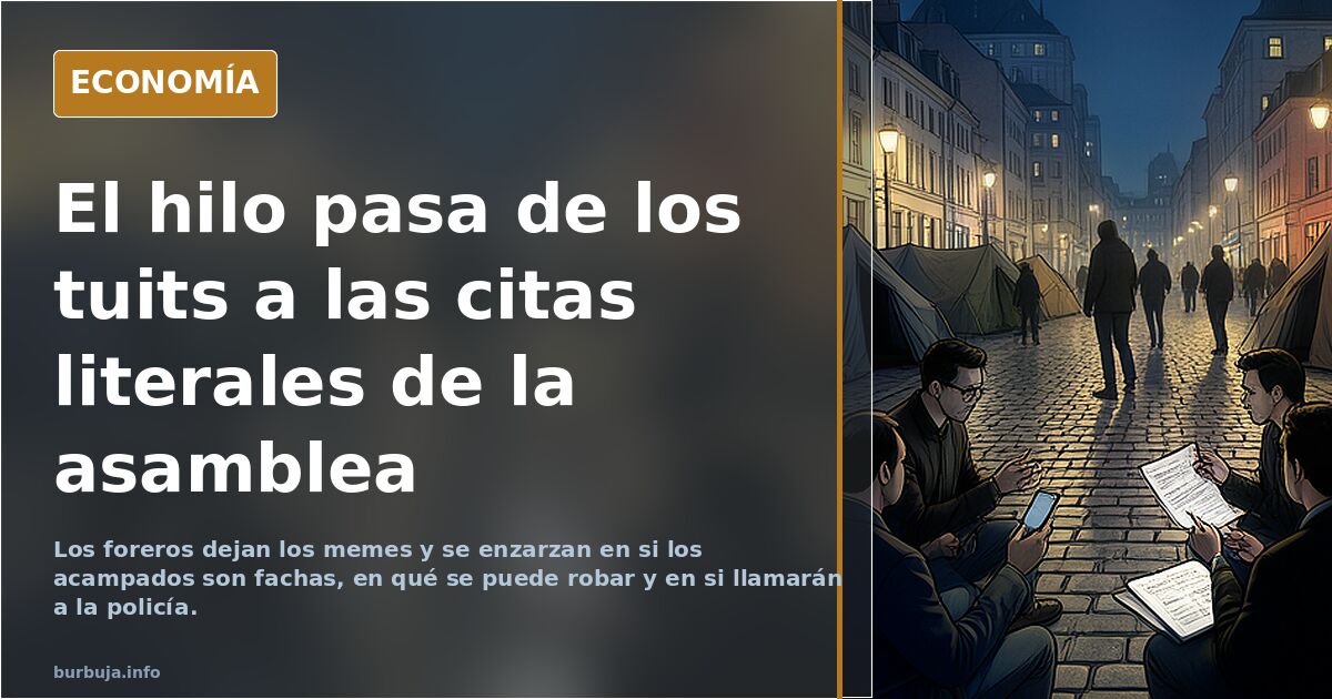 Acampadas en Sol denuncian robos: ¿qué está pasando?