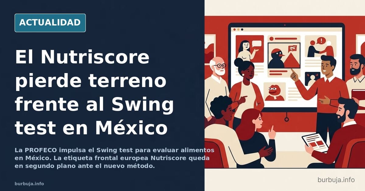 Olvidad el Nutriscore ahora se lleva Swing test