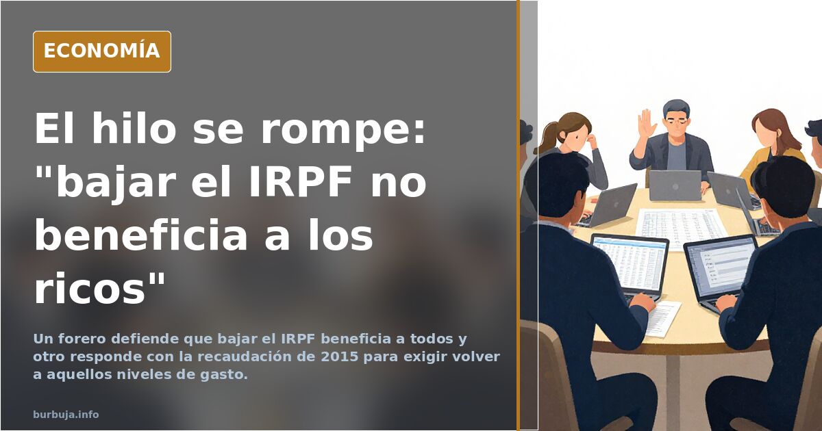 La propuesta fiscal de Vox: 15% de IRPF hasta los 70.000 euros anuales